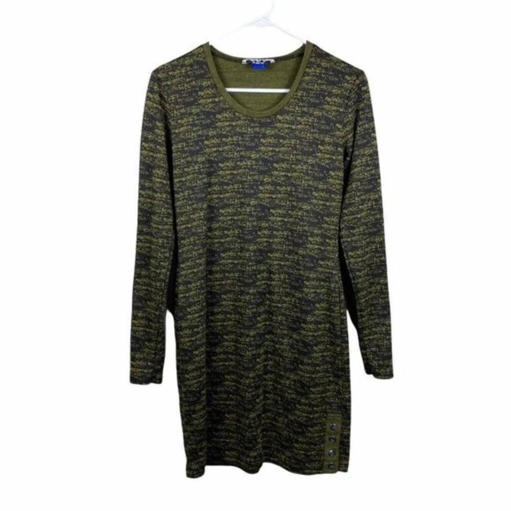 Kavu olive green women's dress stretchy small